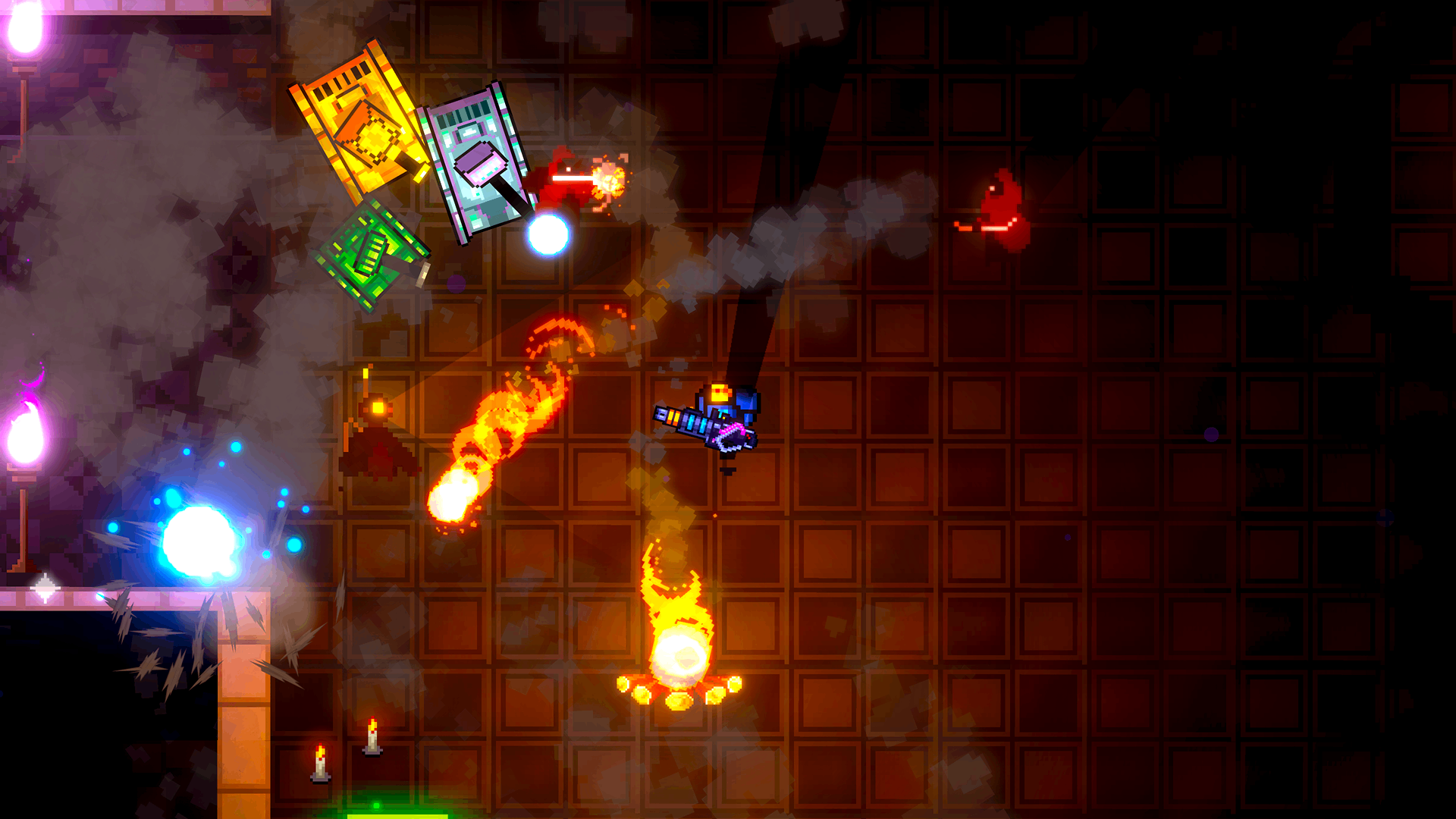 Laser Tanks: Pixel RPG Game Screenshot