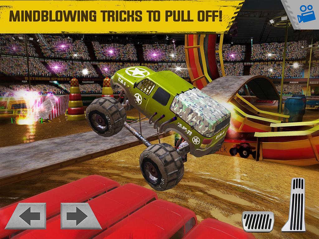 Monster Truck Arena Driver Game Screenshot