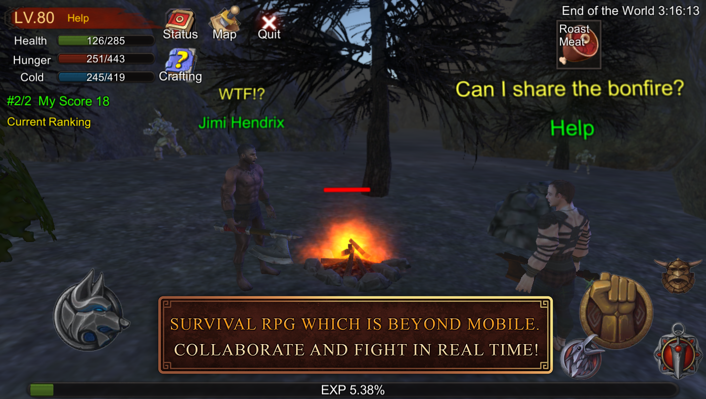 Survival.IO - PVP Online Game Screenshot