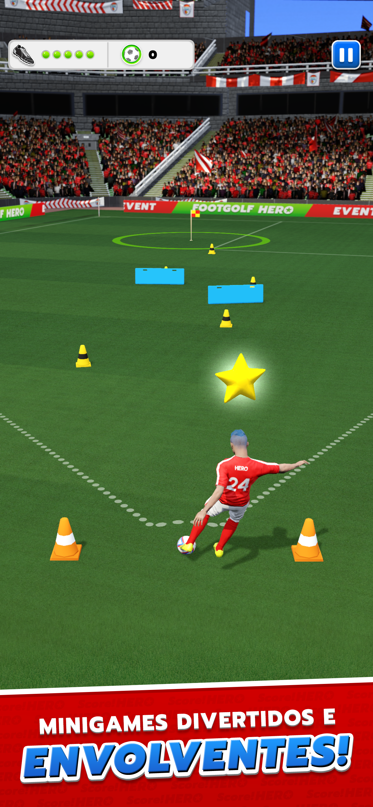 Captura de Tela do Jogo Score! Hero