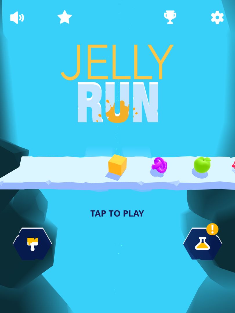 Screenshot of Jelly Run