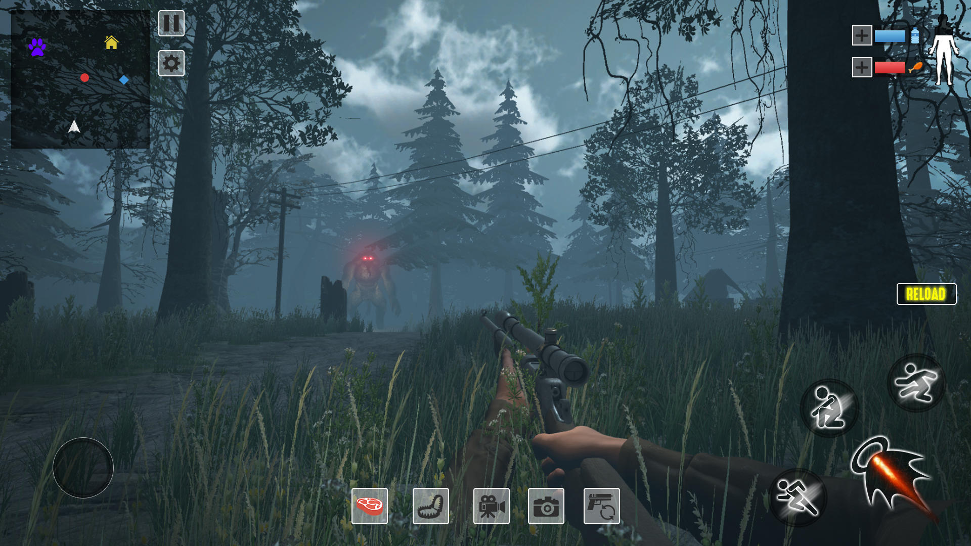 Screenshot 1 of ការប្រមាញ់ Bigfoot 1.5.6