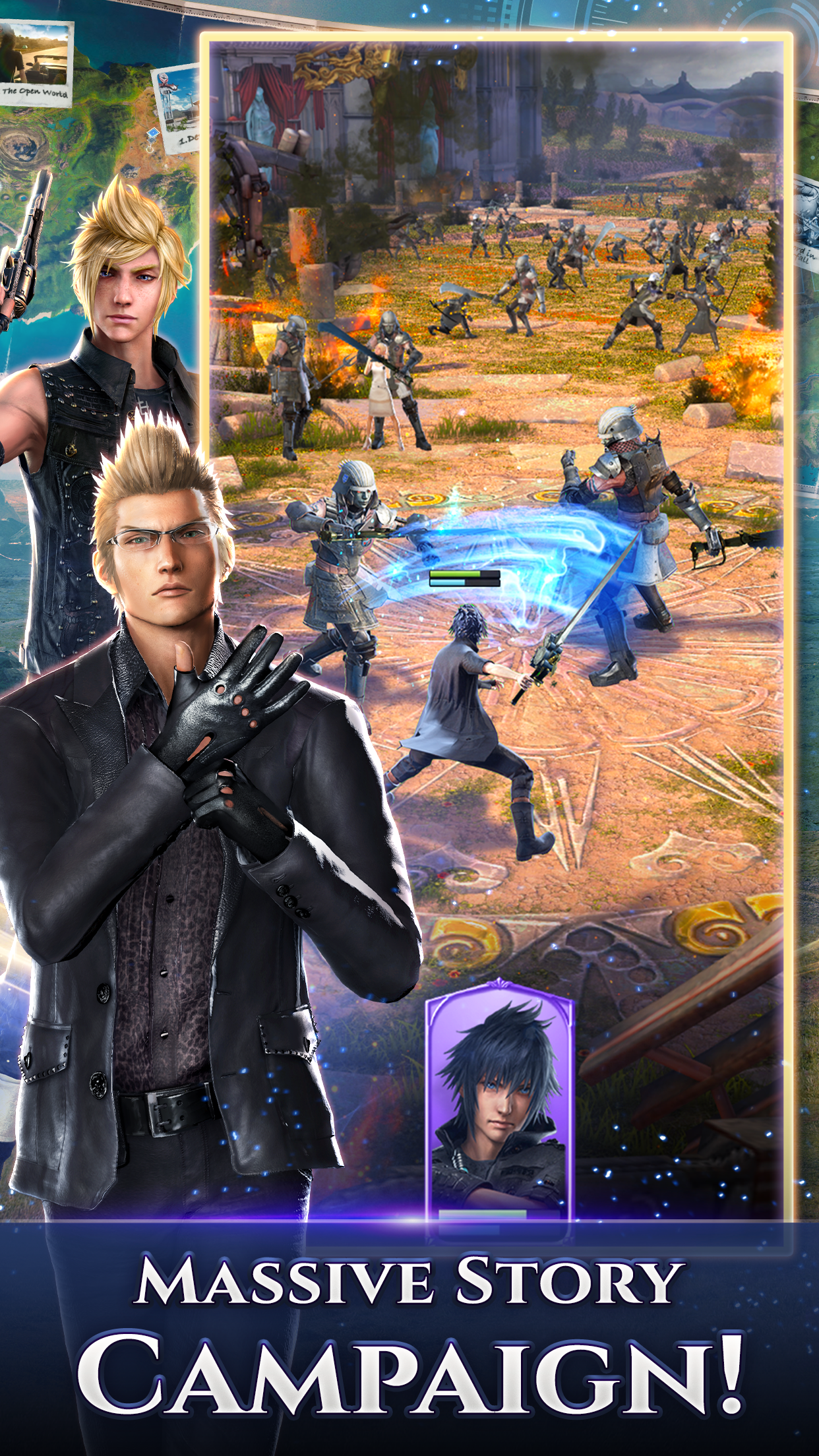 Screenshot of Final Fantasy XV: War for Eos