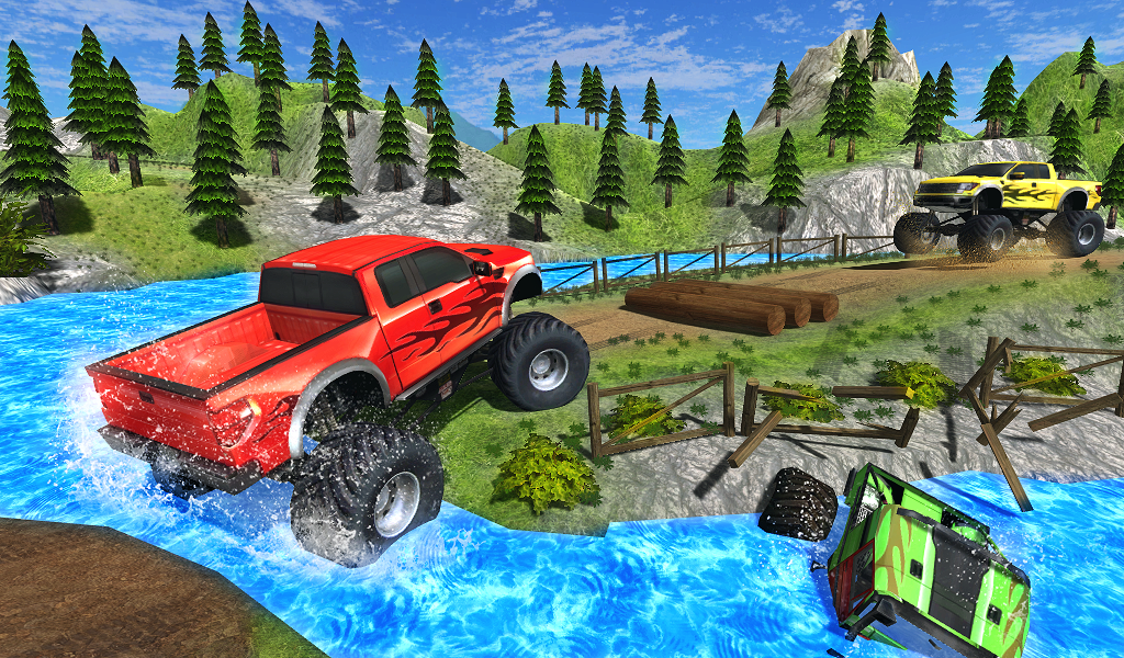 Monster Truck Driver 3D 게임 스크린샷