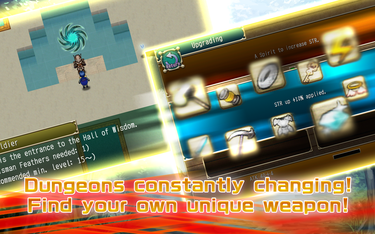 Captura de Tela do Jogo RPG Glorious Savior