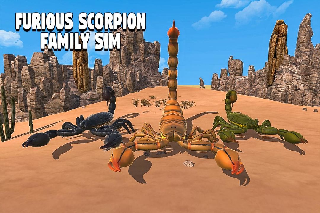Furious Scorpion Family Simulator ภาพหน้าจอเกม