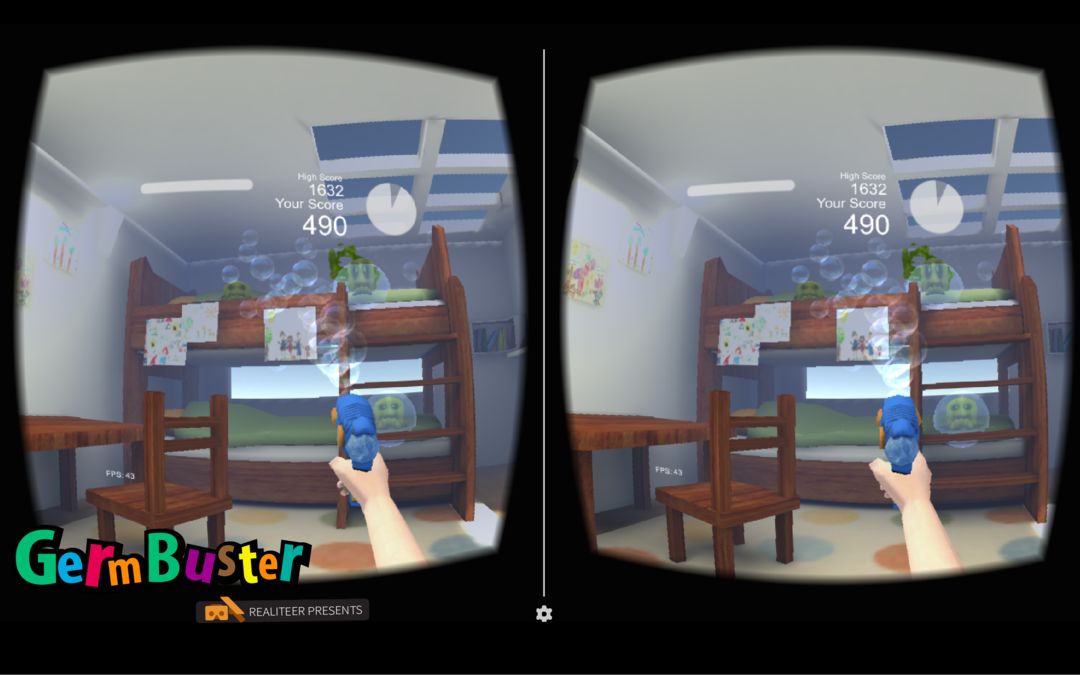 GermBuster VR ภาพหน้าจอเกม