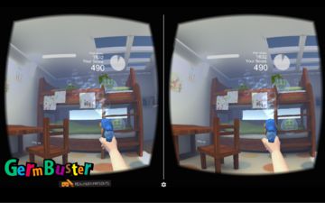 Cuplikan Layar Game GermBuster VR