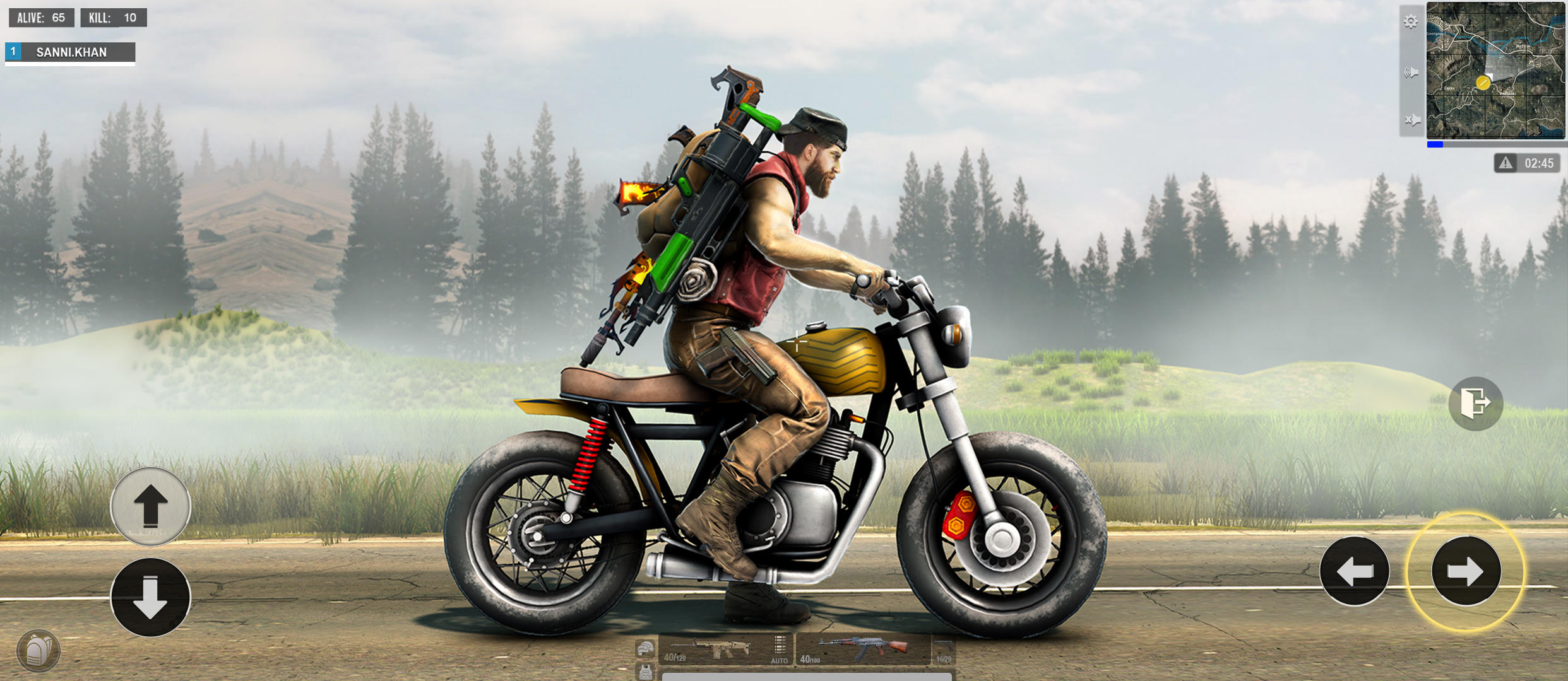 Cuplikan Layar Game Commando War Army Game Offline