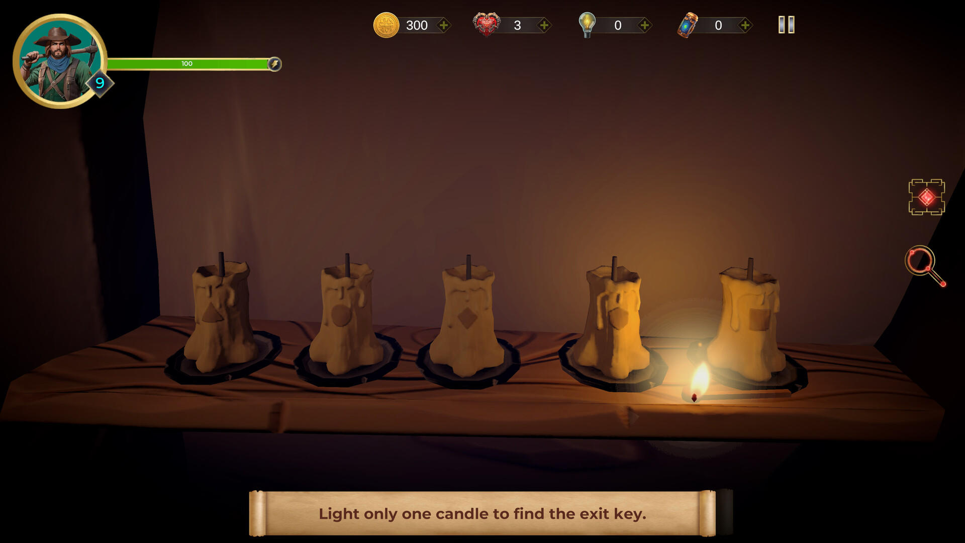 Screenshot of Miner Escape: Puzzle Adventure