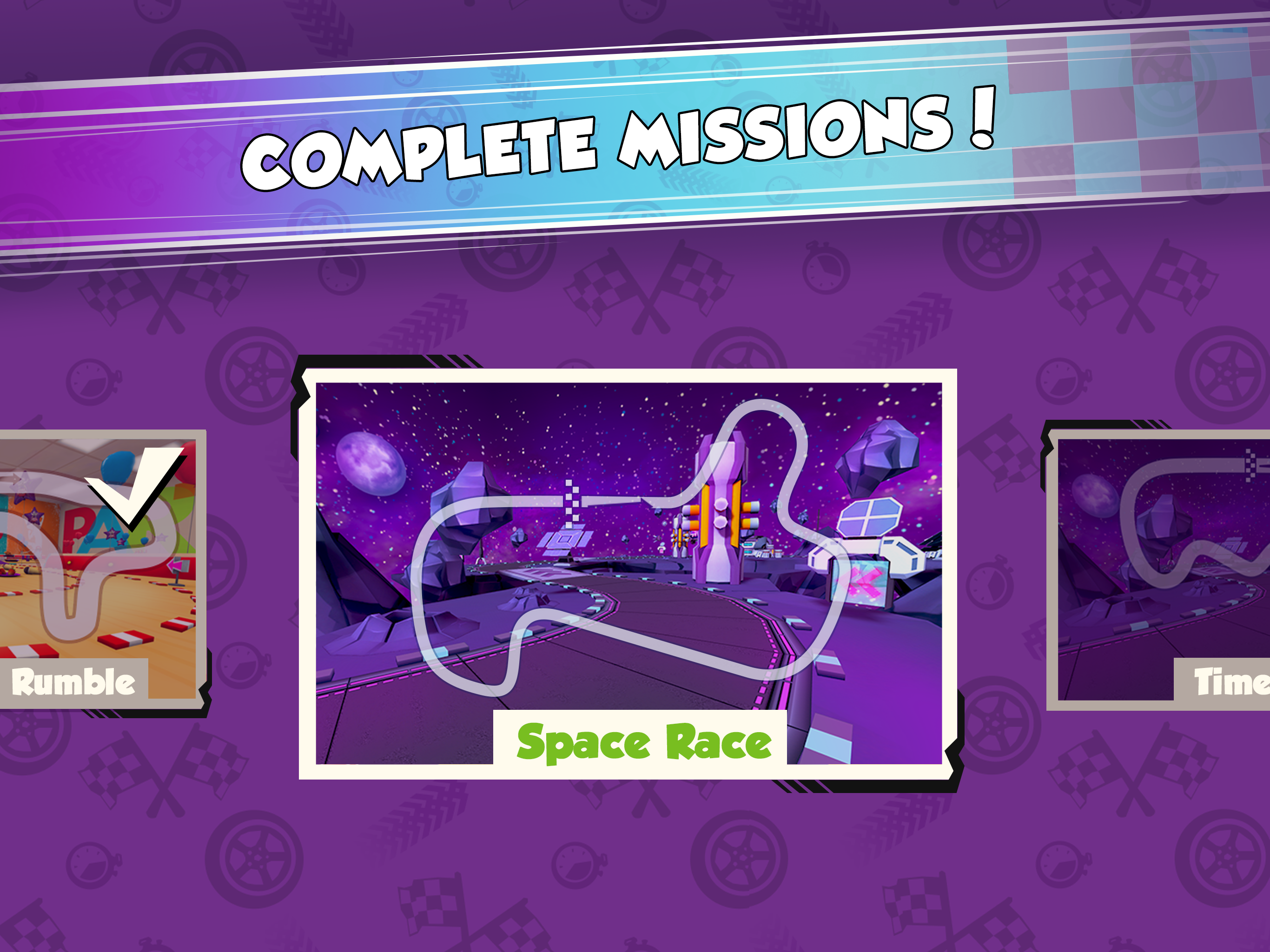 Chuck E. Cheese's Racing World Game Screenshot