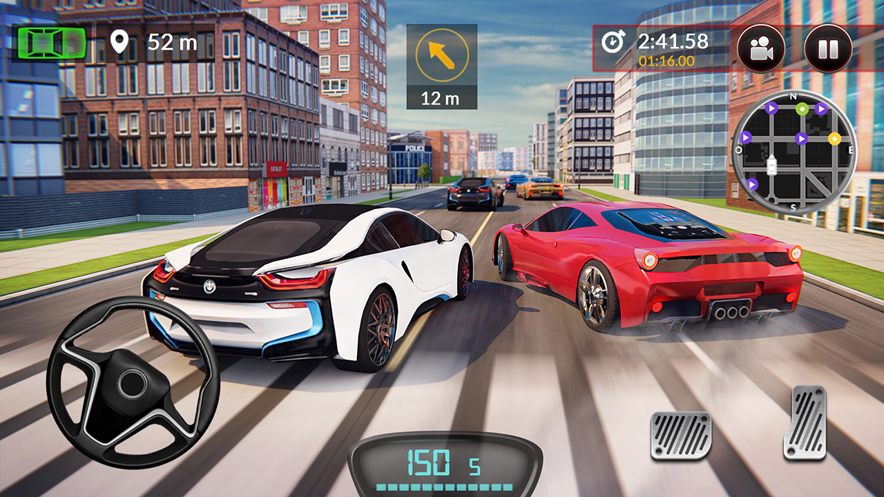 スピードを求めてドライブ ゲームのスクリーンショット