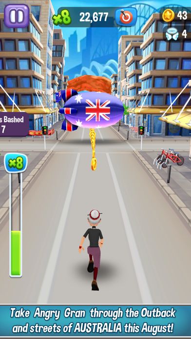 Screenshot of Angry Gran Run - Running Game