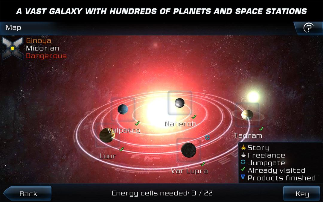 Galaxy on Fire 2™ HD ภาพหน้าจอเกม