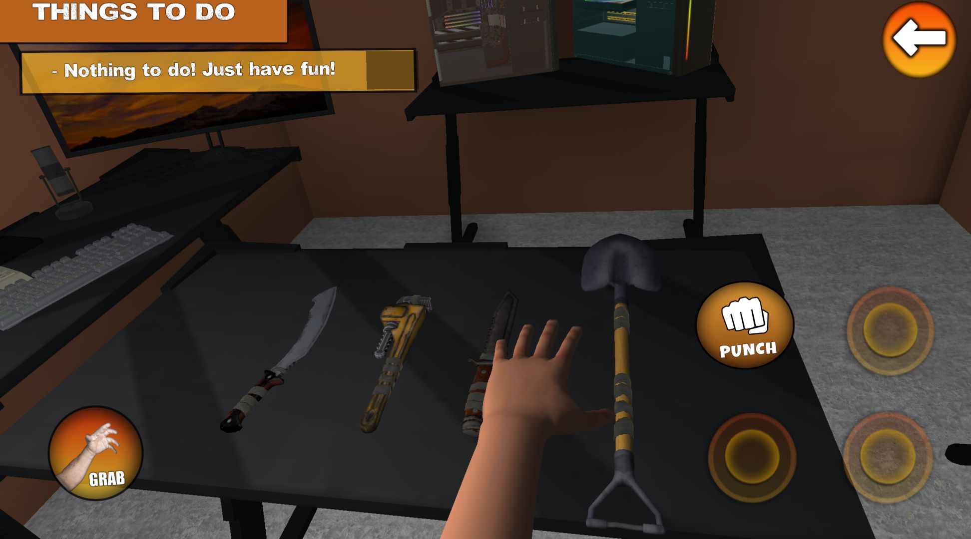 Screenshot of Hands 'n Guns 2 - Online