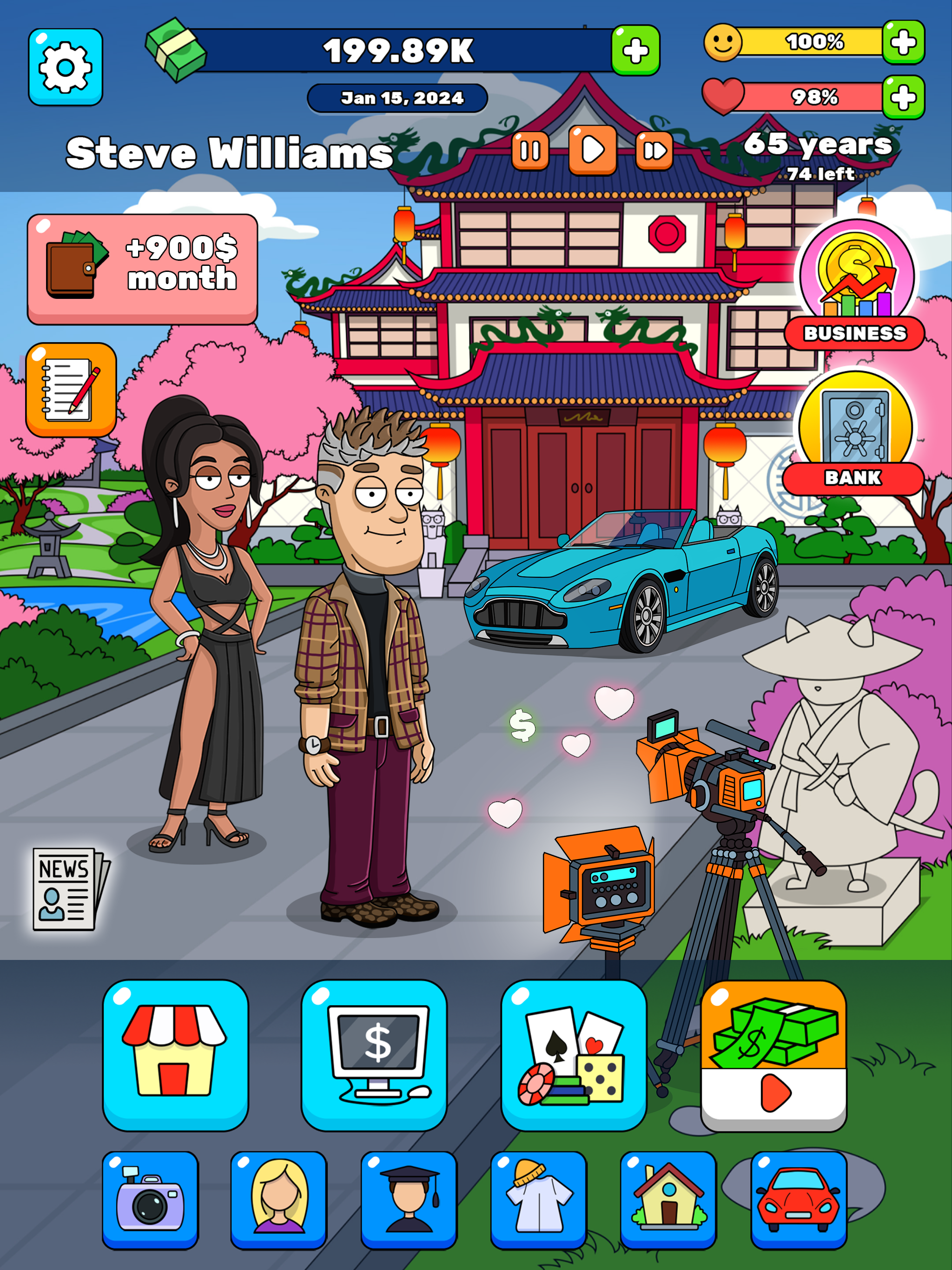 Screenshot 14 of Vlogger: Viral Streamer Guy 