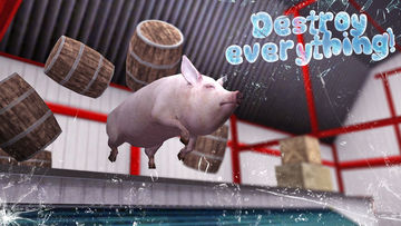 Pig Simulator 2015 Game Screenshot