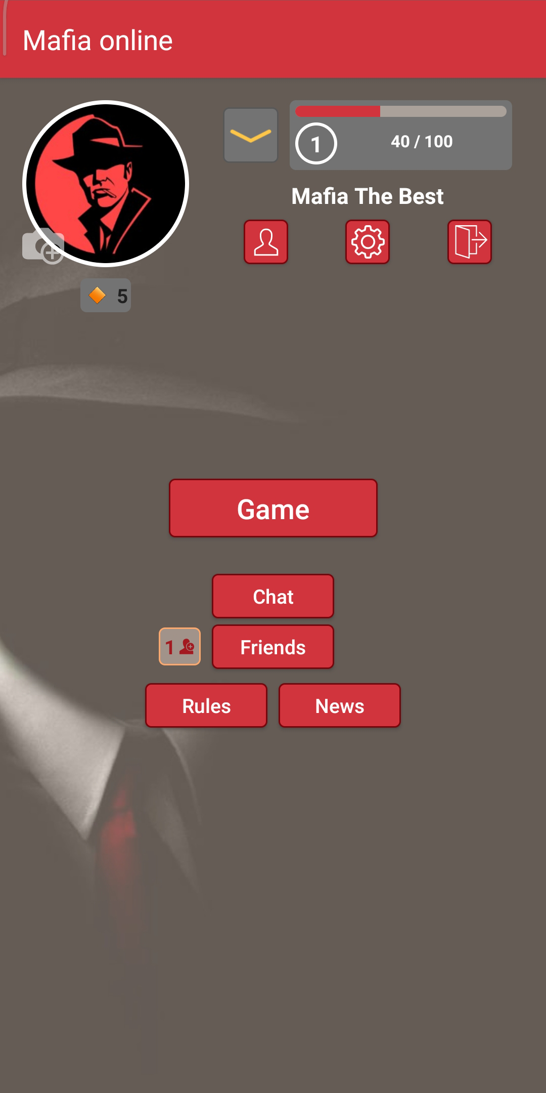 Screenshot 1 of Mafia online 2.2.3