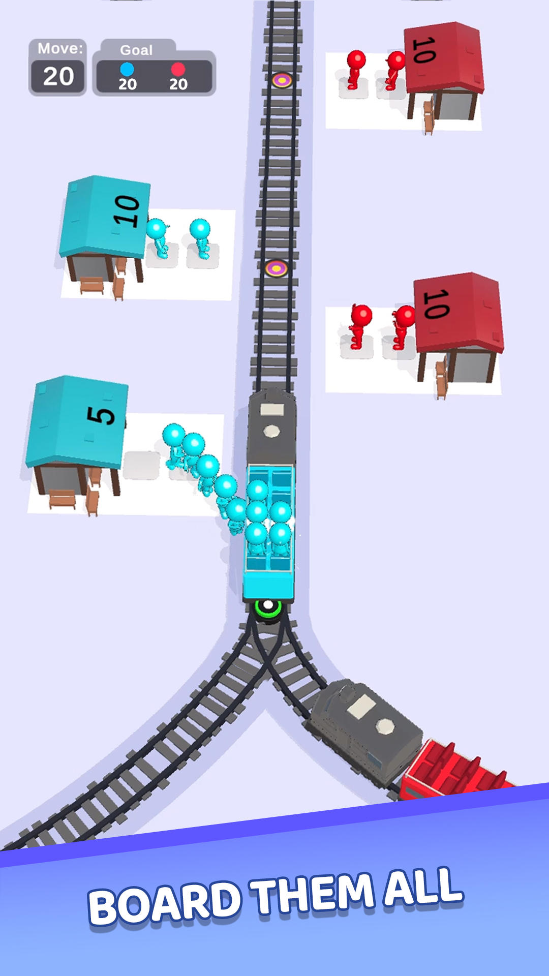 Train Jam Escape: Traffic 3D Game Screenshot