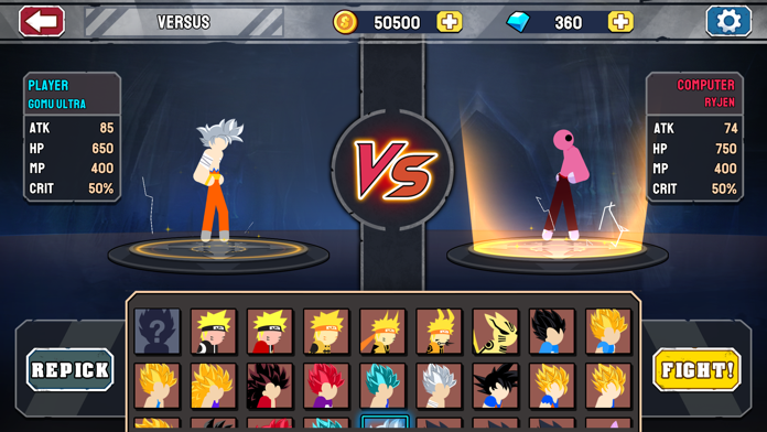 New Update: Stickman Warriors Super Dragon Shadow Fight - Apk Mod