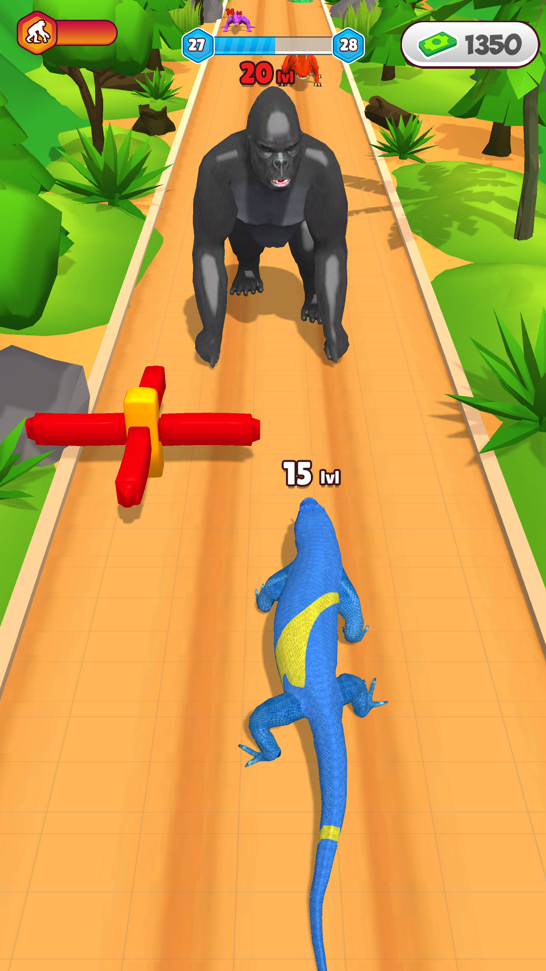 Human Evolution : Runner Game Game Screenshot