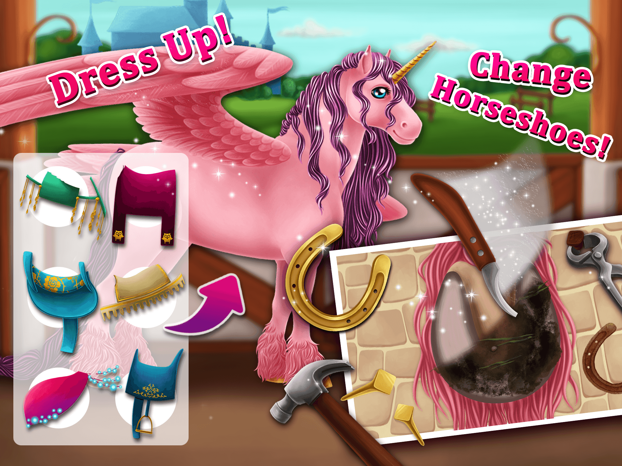 Cuplikan Layar Game Princess Horse Club 2