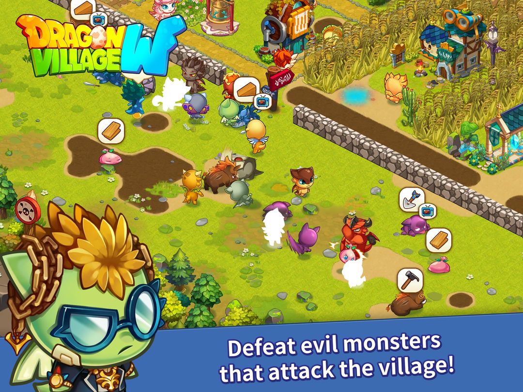 Dragon Village W遊戲截圖