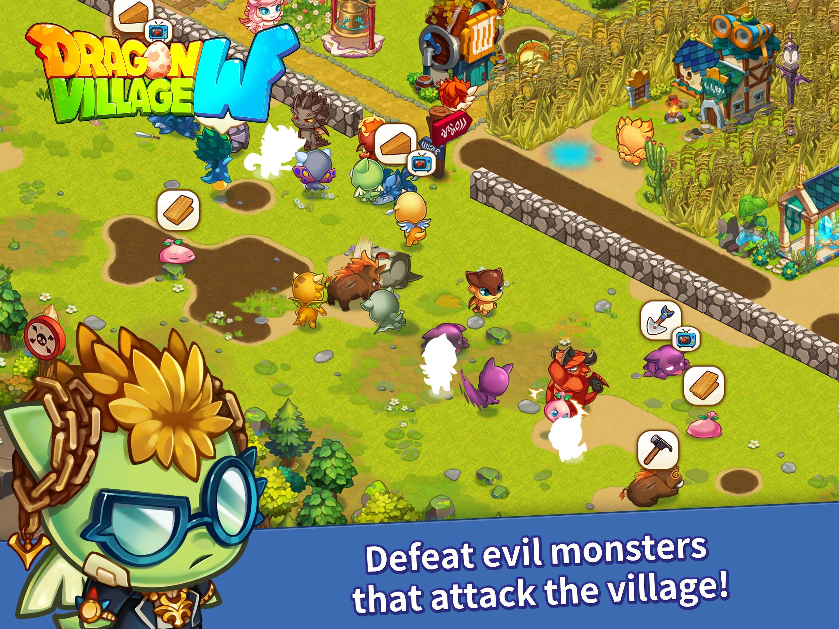 Dragon Village W Game Screenshot