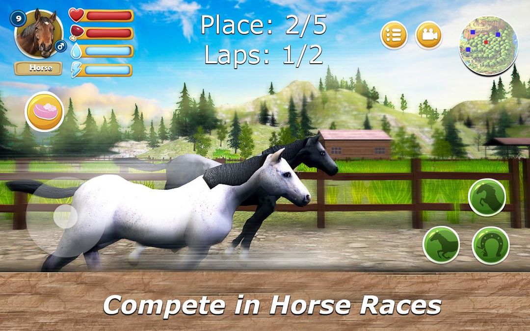 🐴 Horse Stable: Herd Care Sim ภาพหน้าจอเกม