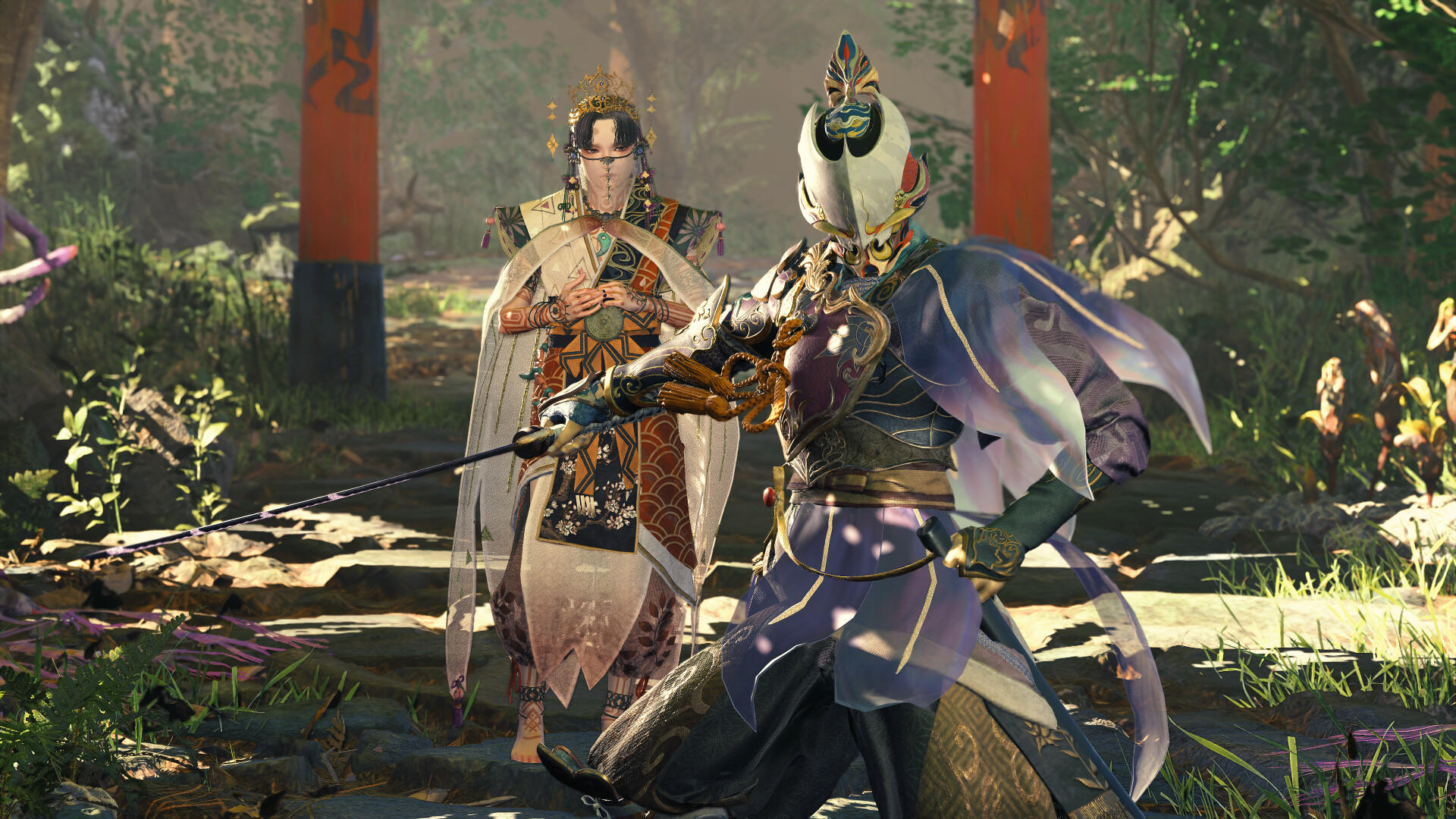 Screenshot of Kunitsu-Gami: Path of the Goddess