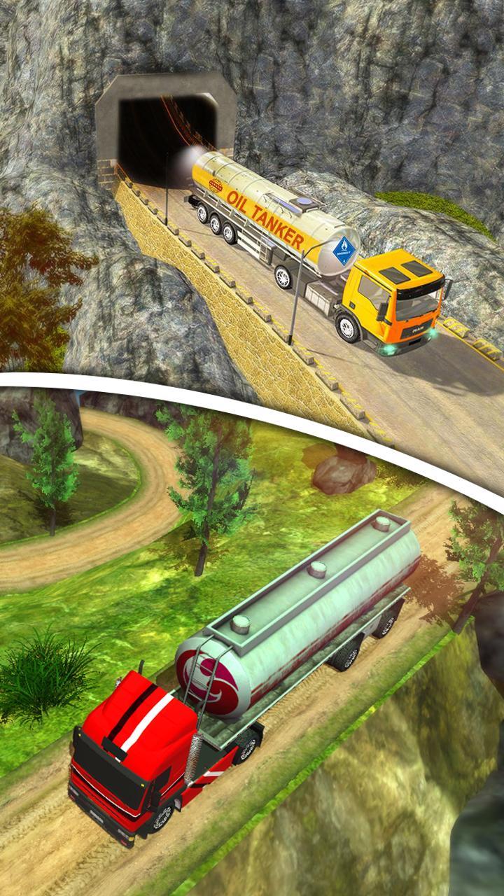 Uphill Oil Truck Simulator - Transporter 2018のキャプチャ