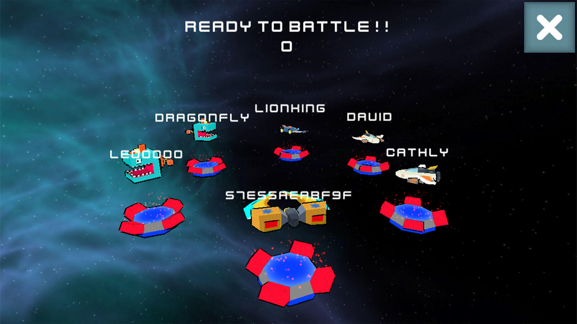 Battle Galaxy Game Screenshot