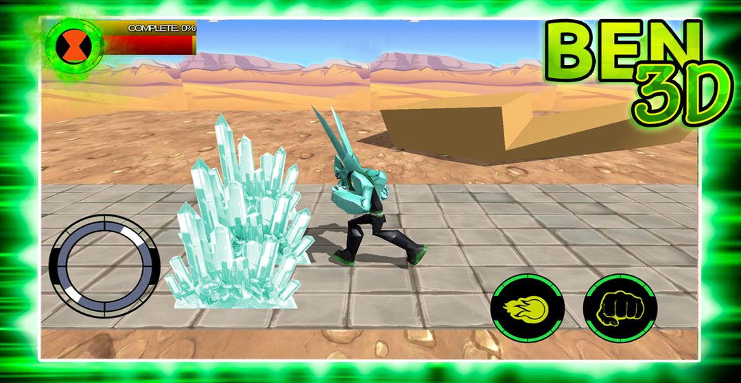 Ben Alien 10 Heros - Revenge of the universes screenshot game