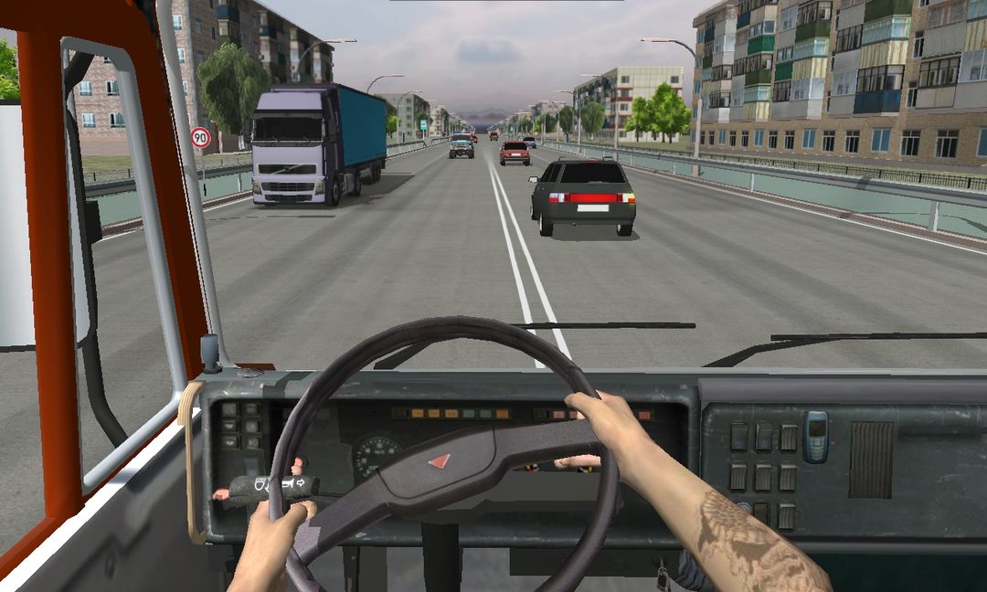 Traffic Hard Truck Simulator screenshot game