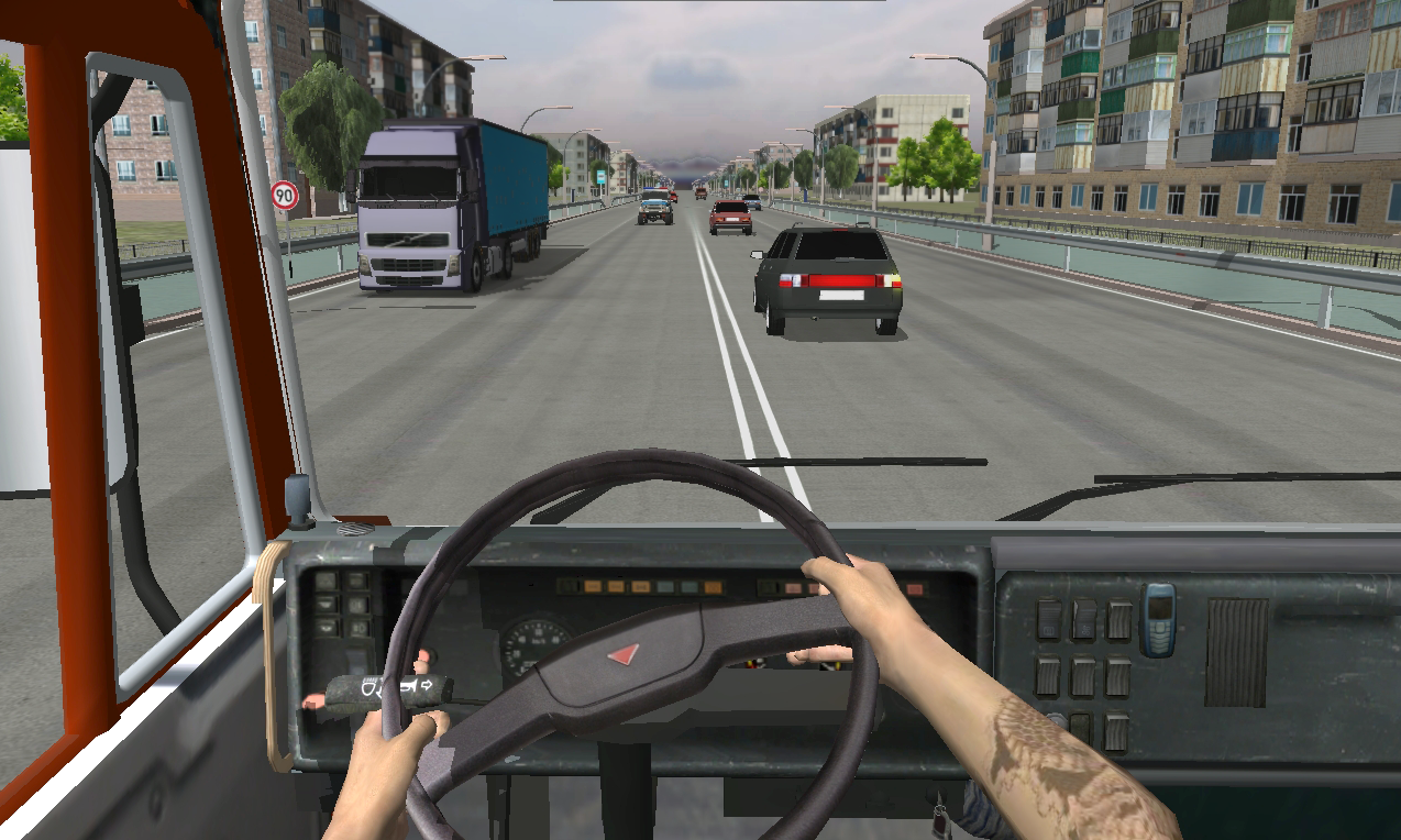 Скриншот игры Traffic Hard Truck Simulator