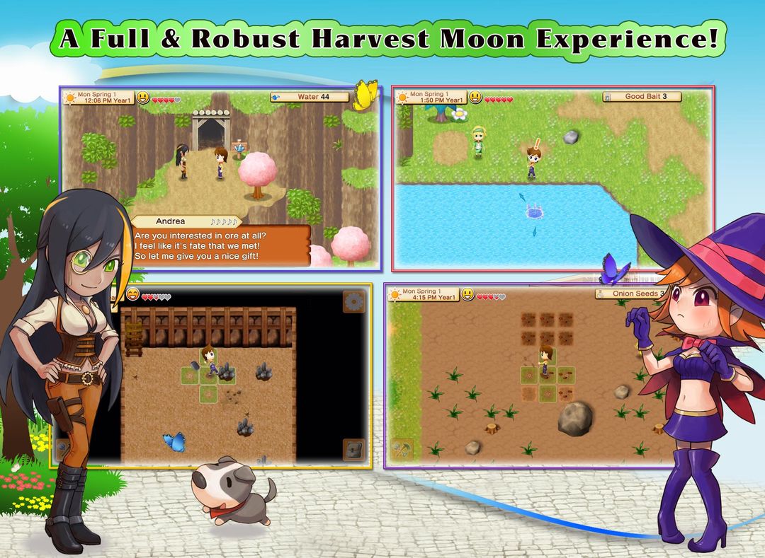 Screenshot of HARVEST MOON:Seeds Of Memories