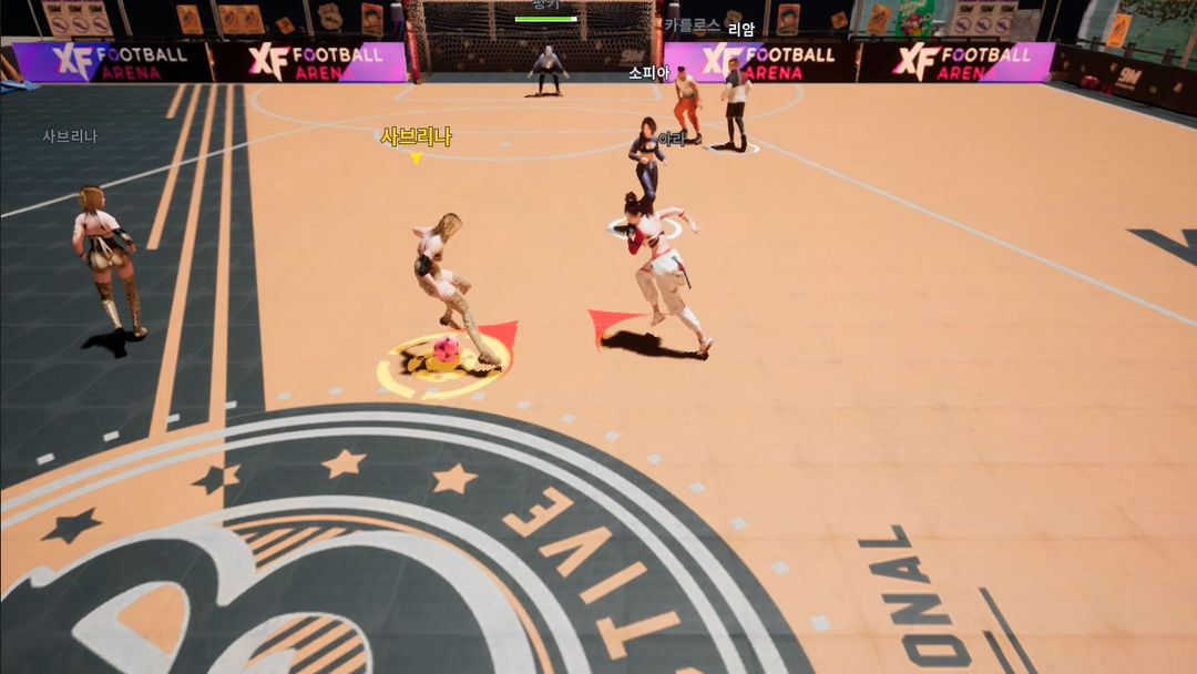 XF: Arena sepakbola screenshot game