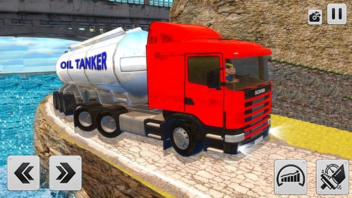 Real Oil Truck Drive Adventure Game Screenshot