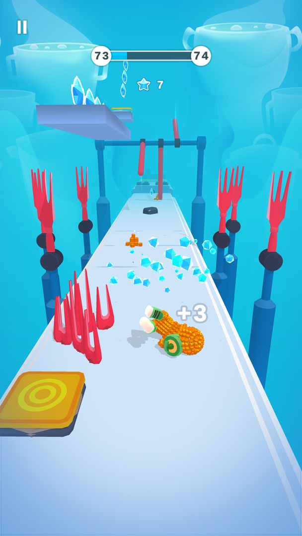 Pixel Rush - Obstacle Course screenshot game