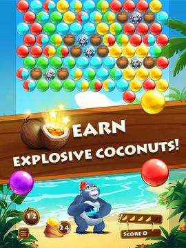 Jungle POP Bubble Shooter Game Screenshot