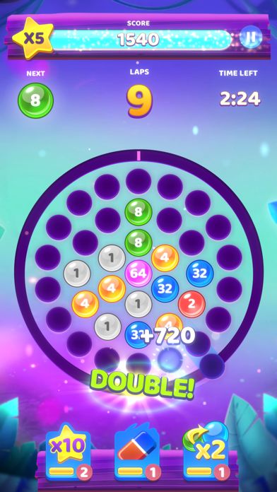 Screenshot of Laps Fuse: Puzzle with Numbers