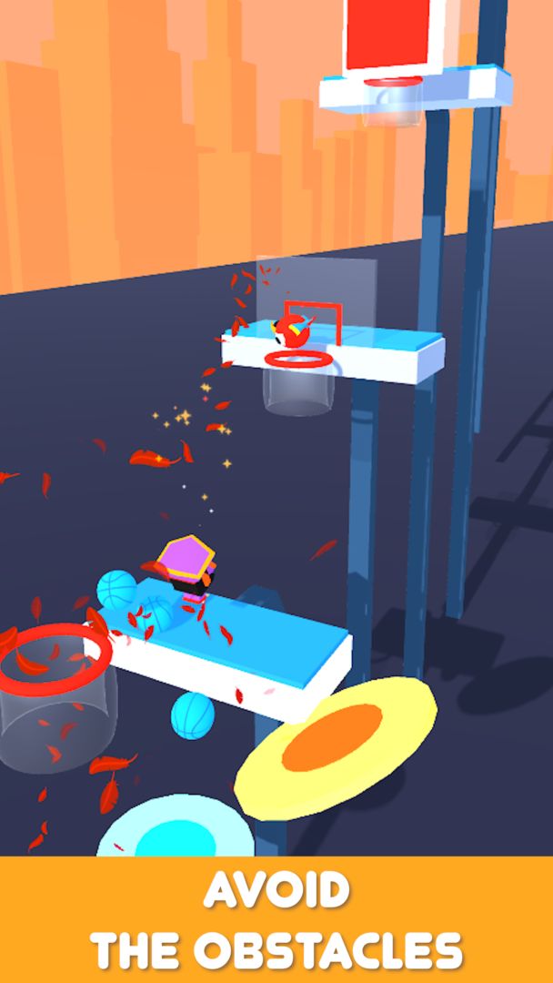 Basket Race 3D screenshot game