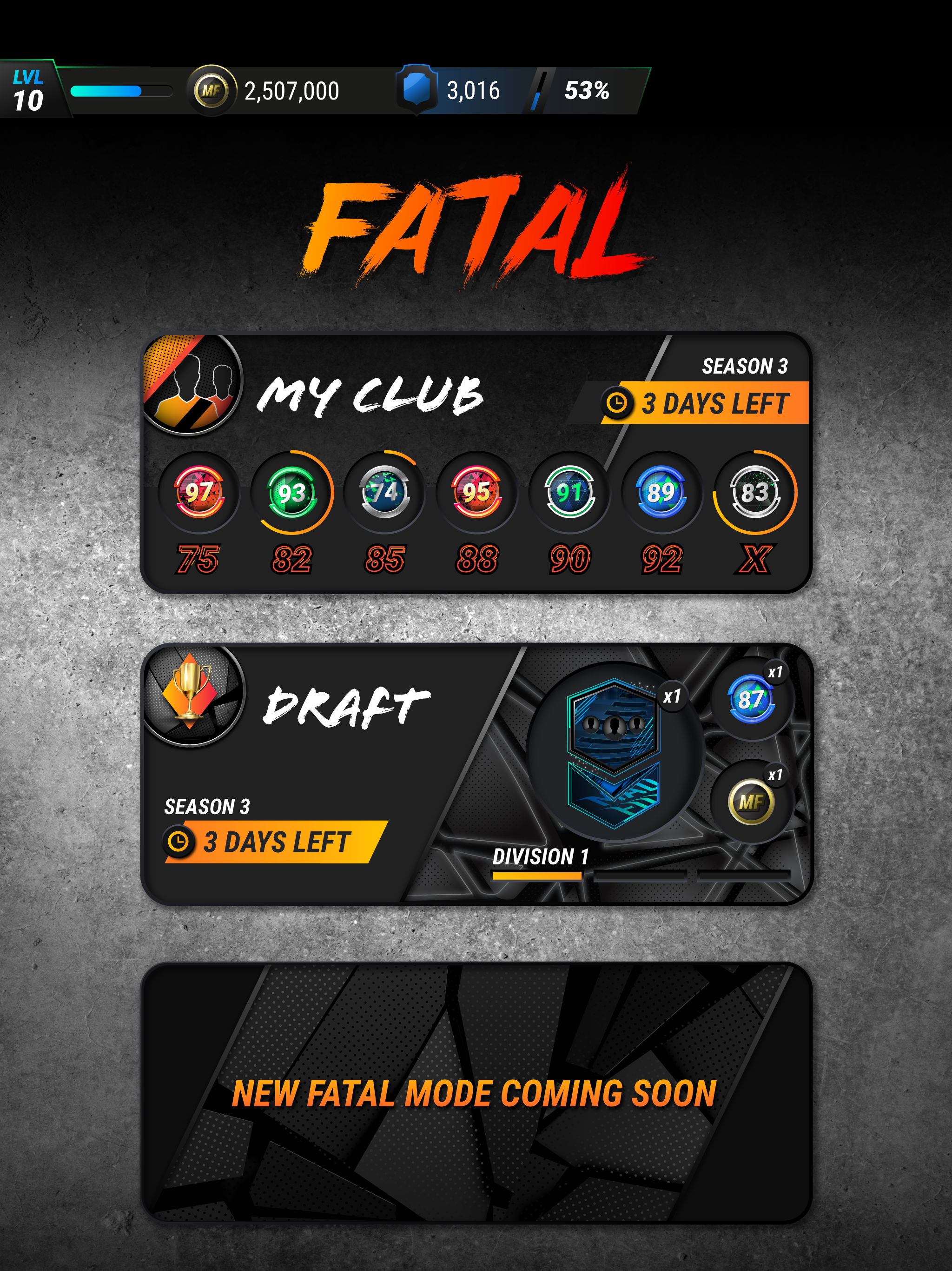 Screenshot of MADFUT 24