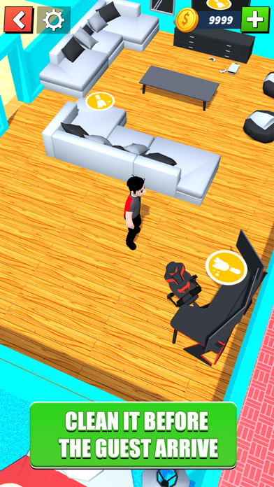 Clean Up Games - Deep Clean 3D Game Screenshot