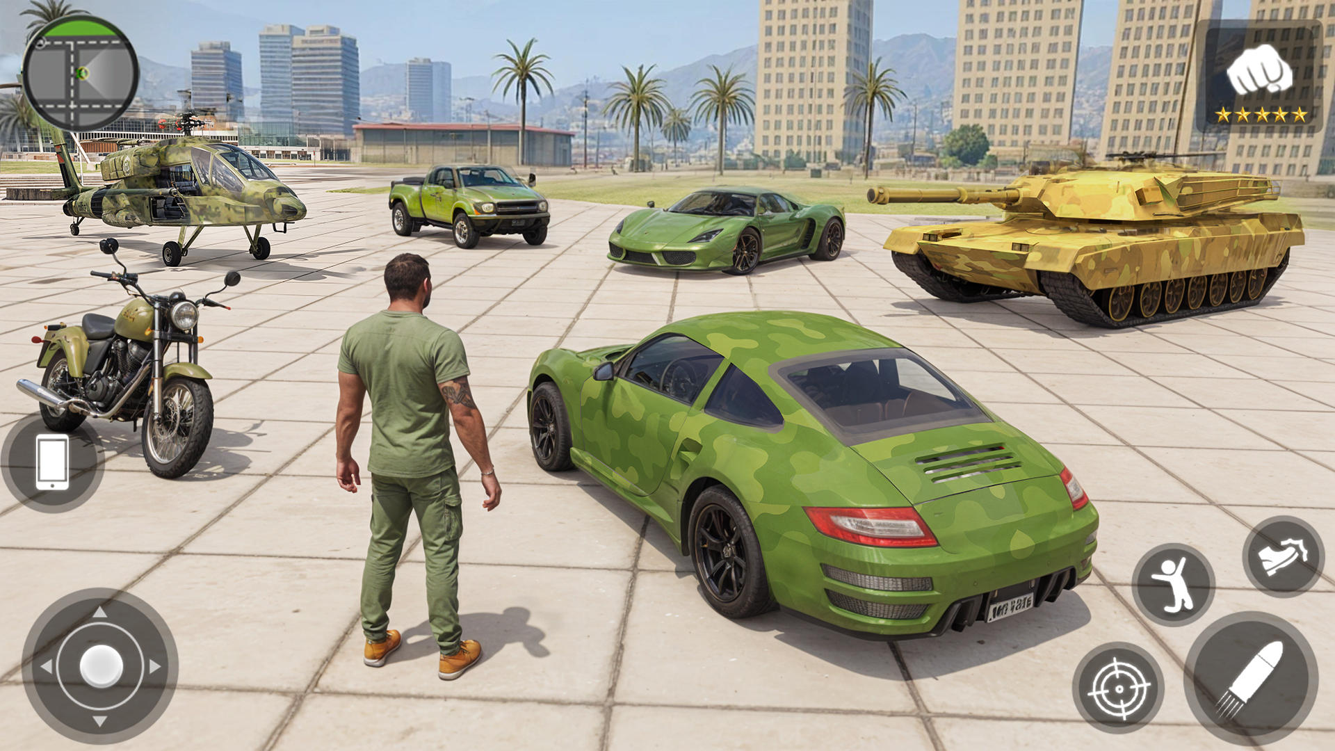 Army Mafia Crime City Gangster Game Screenshot
