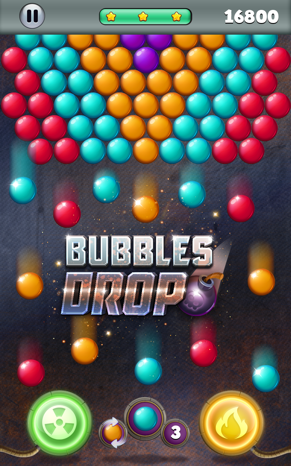 Screenshot of Smash Bubbles