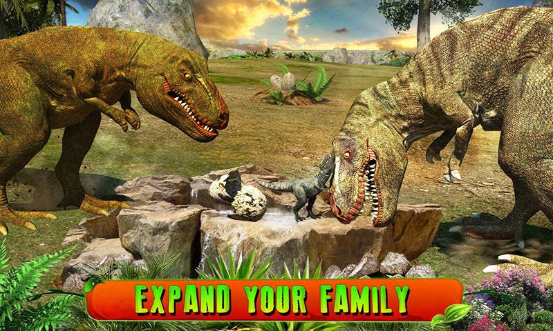 Ultimate T-Rex Simulator 3D Game Screenshot