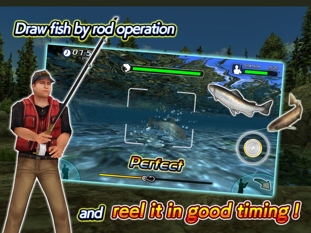 Screenshot of Fly Fishing 3D II