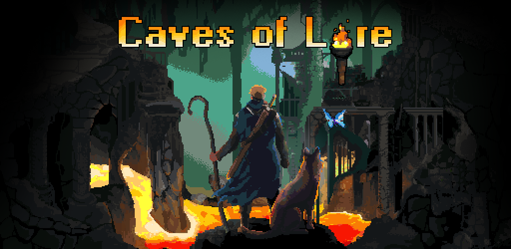 Screenshot of the video of Caves of Lore