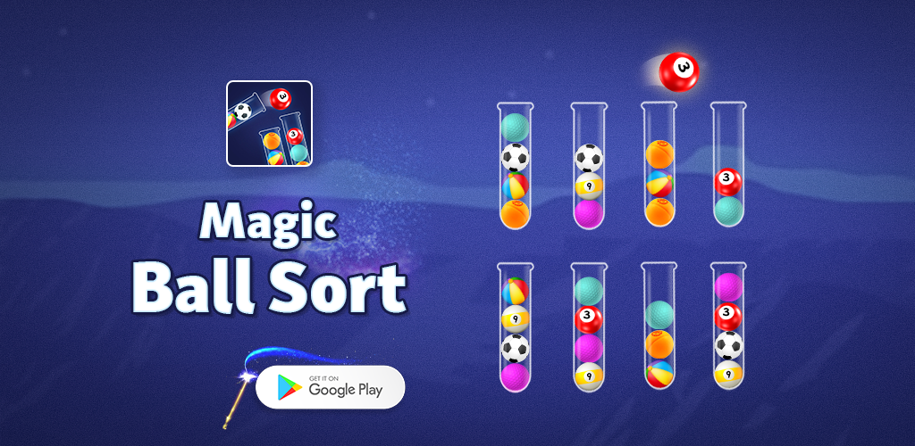 Banner of Magic Ball Sort-Sort Challenge 